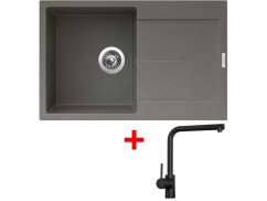 Sinks ULTIMA 790 Truffle + Elka černá matná