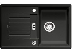 Granitový drez Blanco ZIA 45 S čierna s excentrom