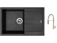 87129_granitovy-drez-sinks-amanda-780-metalblack-drezova-baterie-sinks-mix-35-pr