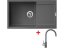 Set Sinks Ultima 860 XXL Titanium + Vitalia GR