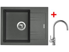 Sinks LINEA 600 Titanium + Vitalia