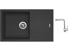 Set Sinks LINEA 780 N Granblack + baterie Sinks MIX 3