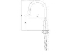 Drezová batéria Alveus Delos čierna