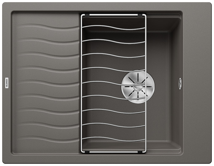 Granitový dřez Blanco ELON 45 S Šedá vulkán