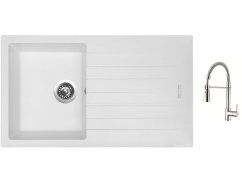 Set Sinks PERFECTO 860 Milk + baterie Sinks MIX 35 PROF S chrom