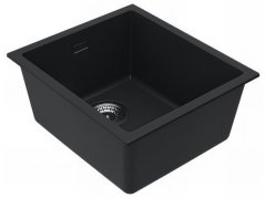 Granitový drez Alveus Omni 10 čierna matná