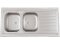 Nerezový dřez Sinks CLP-A 1200 DUO M 0,6mm matný