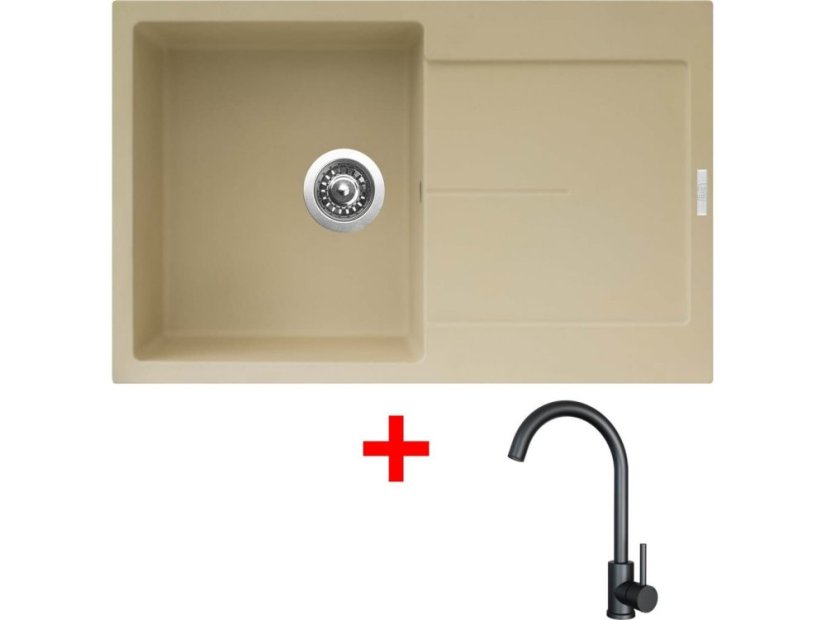 Sinks ULTIMA 790 Sahara + ARCO čierná matná