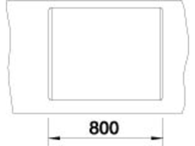 Granitový dřez Blanco DALAGO 8 F Silgranit šedá skála s excentrem