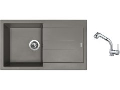 Set Sinks AMANDA 860 Truffle + batéria Sinks MIX 3 S Chróm