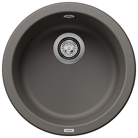 Granitový drez Blanco Rondo 45 sivá vulkán