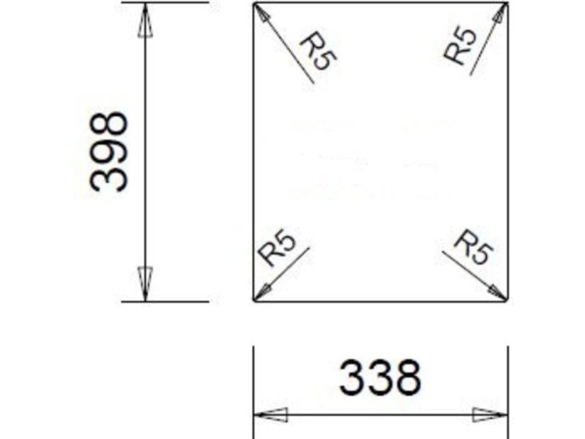 Granitový drez Sinks CUBE 410 Milk