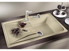 Granitový drez Blanco SONA 45 S čierna