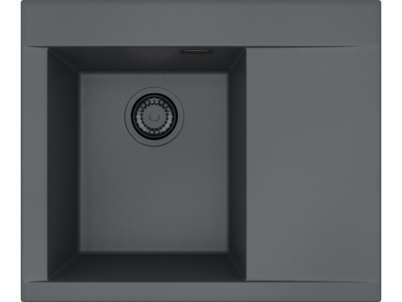 Granitový dřez Alveus Pure-G 50 QC L černý A90 Black edition