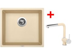 Set Sinks FRAME 457 Sahara + Mix 3 P GR