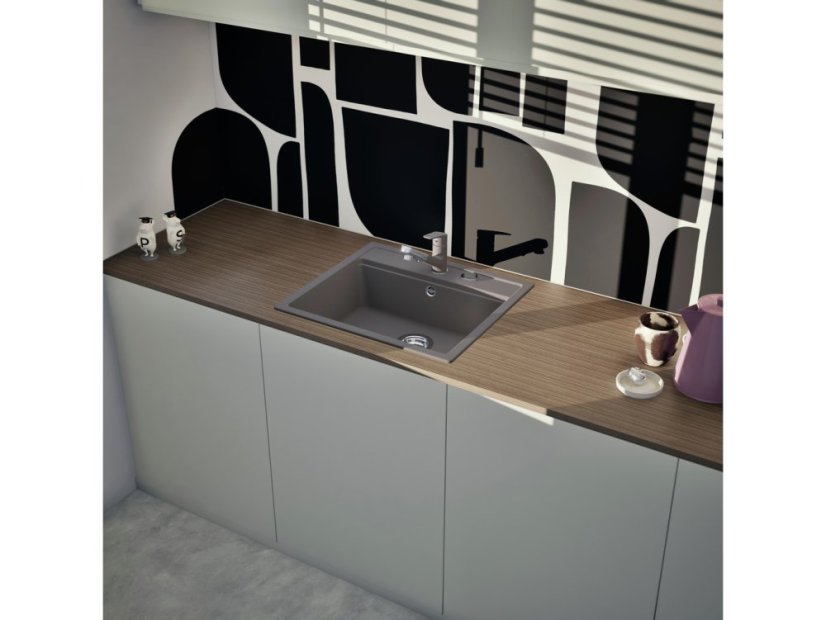 Granitový drez Schock Nemo N-100-A Asphalt