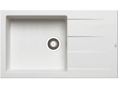 Granitový drez Pyramis Athlos Plus 86 x 50 1B 1D Biela