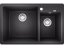 Granitový drez Blanco Legra 8 antracit, drez vľavo