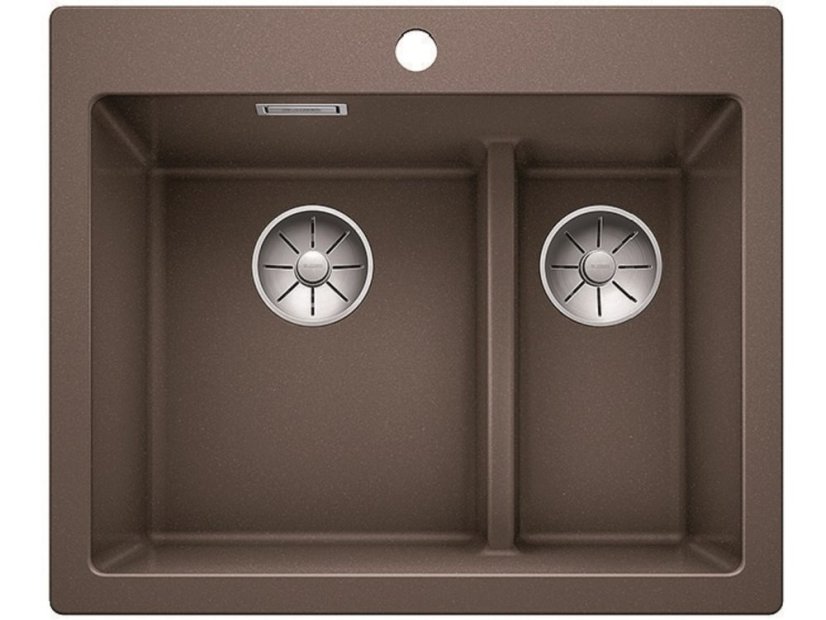 Granitový dřez Blanco PLEON 6 Split káva
