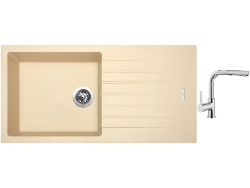 Set Sinks PERFECTO 1000 Sahara + batéria Sinks ENIGMA S chróm