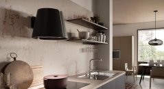 Komínová digestoř Faber BEAT WALL BK MATT F42