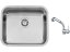 Set Sinks BELÉM 540 V leštěný + baterie Sinks MIX 3 S