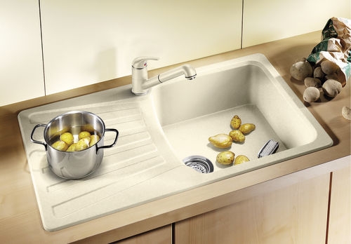 Dřezová baterie Blanco DARAS-S Šedá vulkán