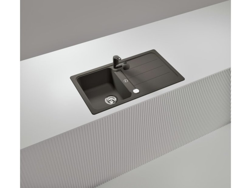 Granitový dřez Schock Formhaus D-100-A Asphalt