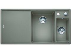 Granitový drez Blanco AXIA III 6 S InFino tartufo drev.kráj.doska drez vpravo s exc.