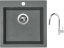 Set Sinks VIVA 455 Titanium + baterie Sinks MIX 35 P chrom