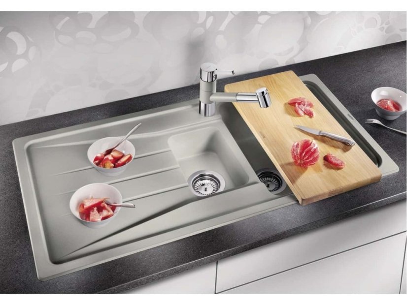 Granitový dřez Blanco SONA 6 S Šedá skála
