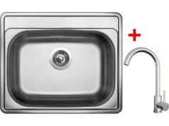 Sinks COMFORT 600 + ARCO celonerezová