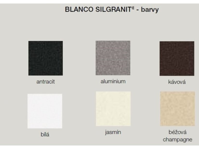 Granitový drez Blanco FAVUM 45 S čierna
