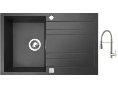 Set Sinks GRANDE 800 Granblack + baterie Sinks MIX 35 PROF S chrom