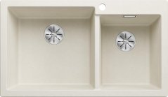 Granitový dřez Blanco Pleon 9 Bílá soft levý