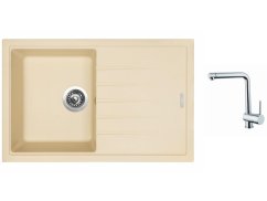 Set Sinks BEST 780 Sahara + baterie Sinks MIX 3 chrom