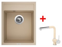 Set Sinks Classic 400 Sahara + Mix 3 P GR