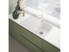 Dřezová baterie Franke FS 3235.094 LINA SMART Bílá-led