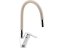 Dřezová baterie s béžovým flexi ramenem Metalia 54, chrom 3