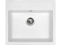 Set Sinks Solo 560 Milk + Elasta S nerez/černá