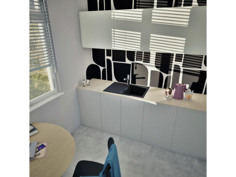 Granitový drez Schock Mono D-100S-A Night