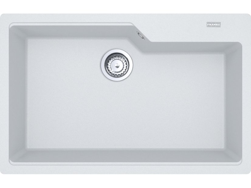 Set Franke UBG 610-78 Bílá-led + Franke FN 0147 Chrom