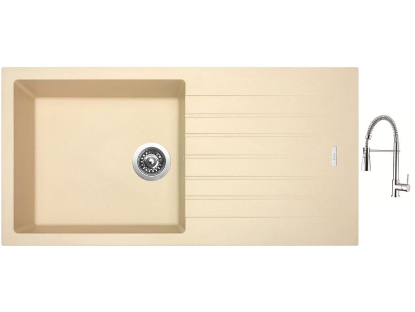 Set Sinks PERFECTO 1000 Sahara + baterie Sinks MIX 35 PROF S chrom