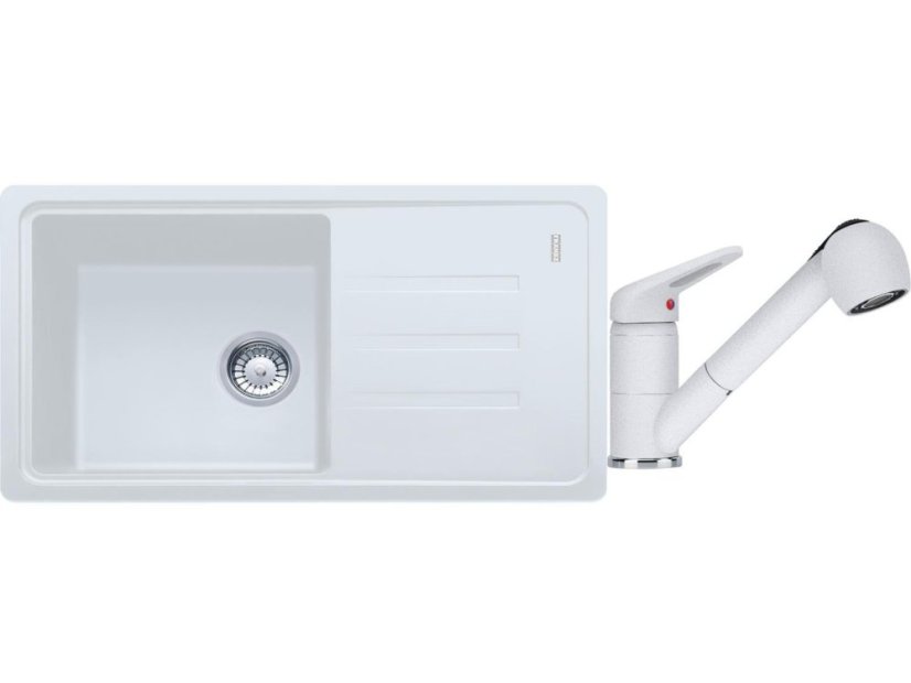 Set Franke BSG 611-78/39 Bílá-led + Franke FC 9547 Bílá-led