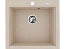 Granitový dřez Pyramis Siros 57 x 51,5 Béžová