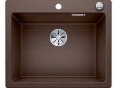Granitový drez Blanco PLEON 6 InFino káva s excentrom