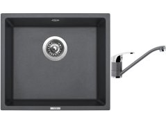 Set Sinks FRAME 457 Titanium + baterie Sinks PRONTO Titanium Set Sinks FRAME 457 Titanium + baterie Sinks PRONTO Titanium