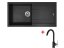 Set Sinks Amanda 990 Nanoblack+MIX 35 Nanoblack