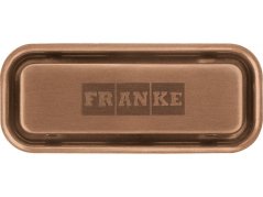 Hranatá krytka skrytého prepadu Franke Celonerez Medená