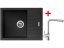 Sinks PERFECTO 650 Metalblack + Elka